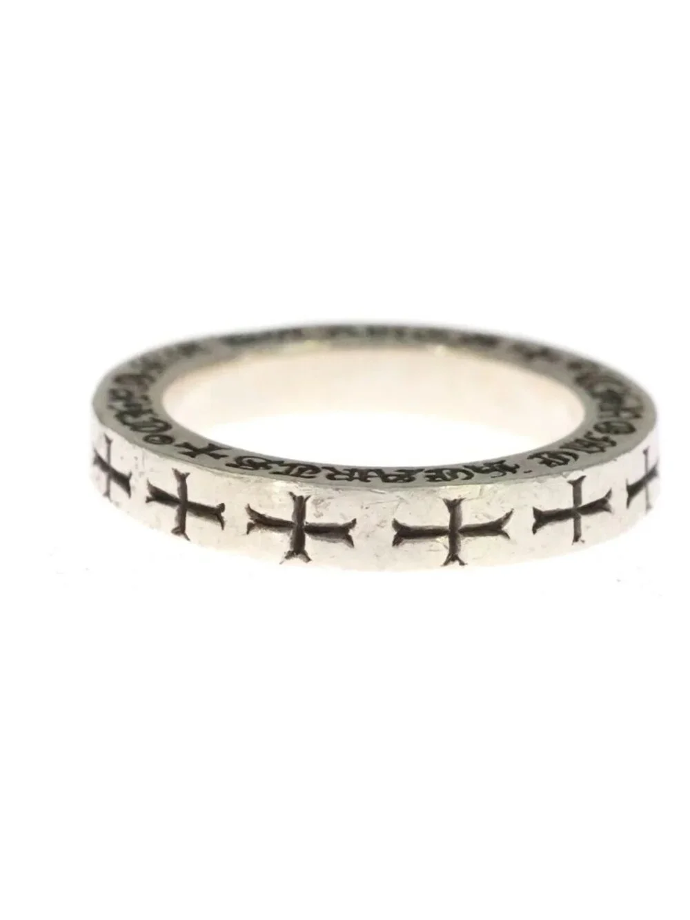 Chrome Hearts Spacer Fck You Ring Silver